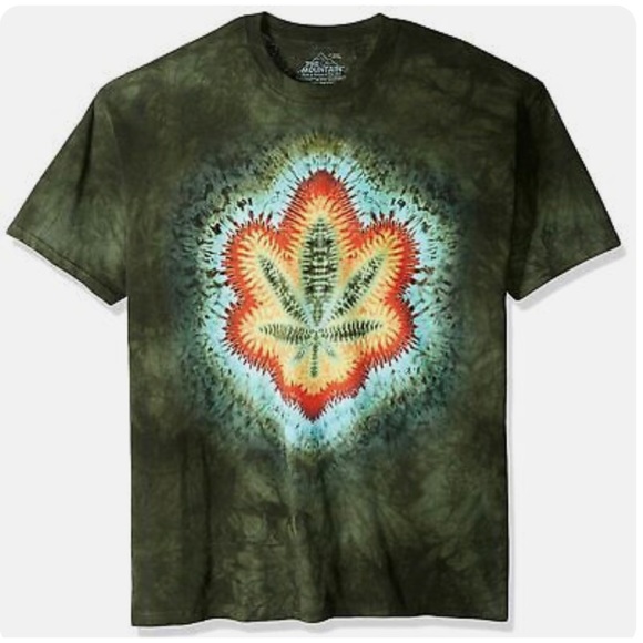Sweet Leaf Weed Grass Pot Green The Mountain T-Shirt L - Picture 1 of 3